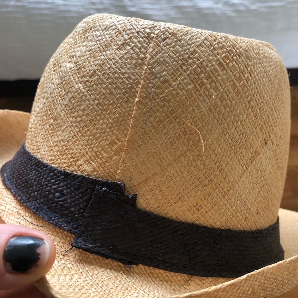 Straw fedora - Picture 2 of 3